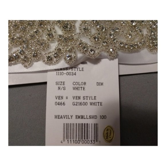 ??Wedding Dress Sash main image 5